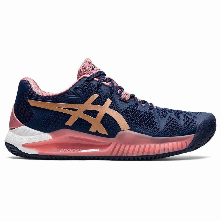 Tennis Shoes * | Asics Gel Resolution 8 Clay Women'S Tennis Shoes