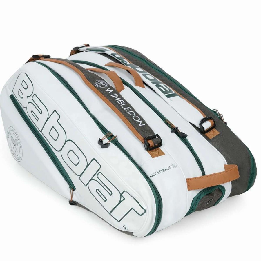 Bags * | Babolat Rh12 Pure Wimbledon Tennis Bag