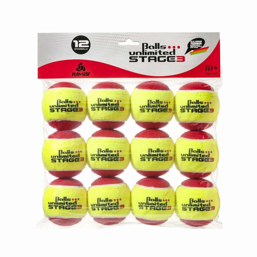 Tennis Balls * | Topspin Unlimited Stage 3 Junior Tennis Balls X 12