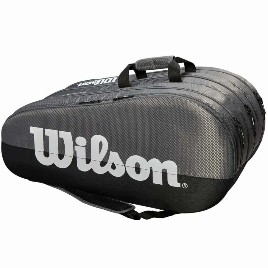 Bags * | Wilson Team 3 Compartments 15-Pack Tennis Bags