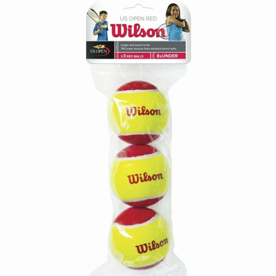 Tennis Balls * | Wilson Starter Red Junior Tennis Balls X 3