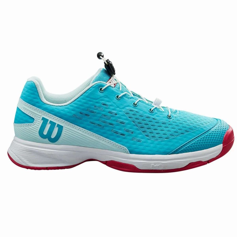 Tennis Shoes * | Wilson Rush Pro Ql 4.0 Junior Tennis Shoes