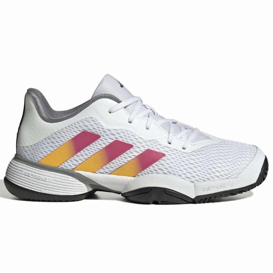 Tennis Shoes * | Adidas Barricade Junior Tennis Shoes