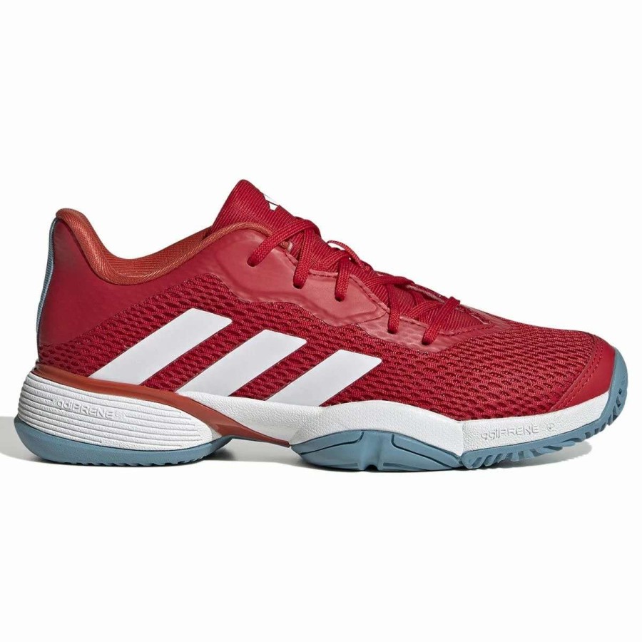 Tennis Shoes * | Adidas Barricade Junior Tennis Shoes