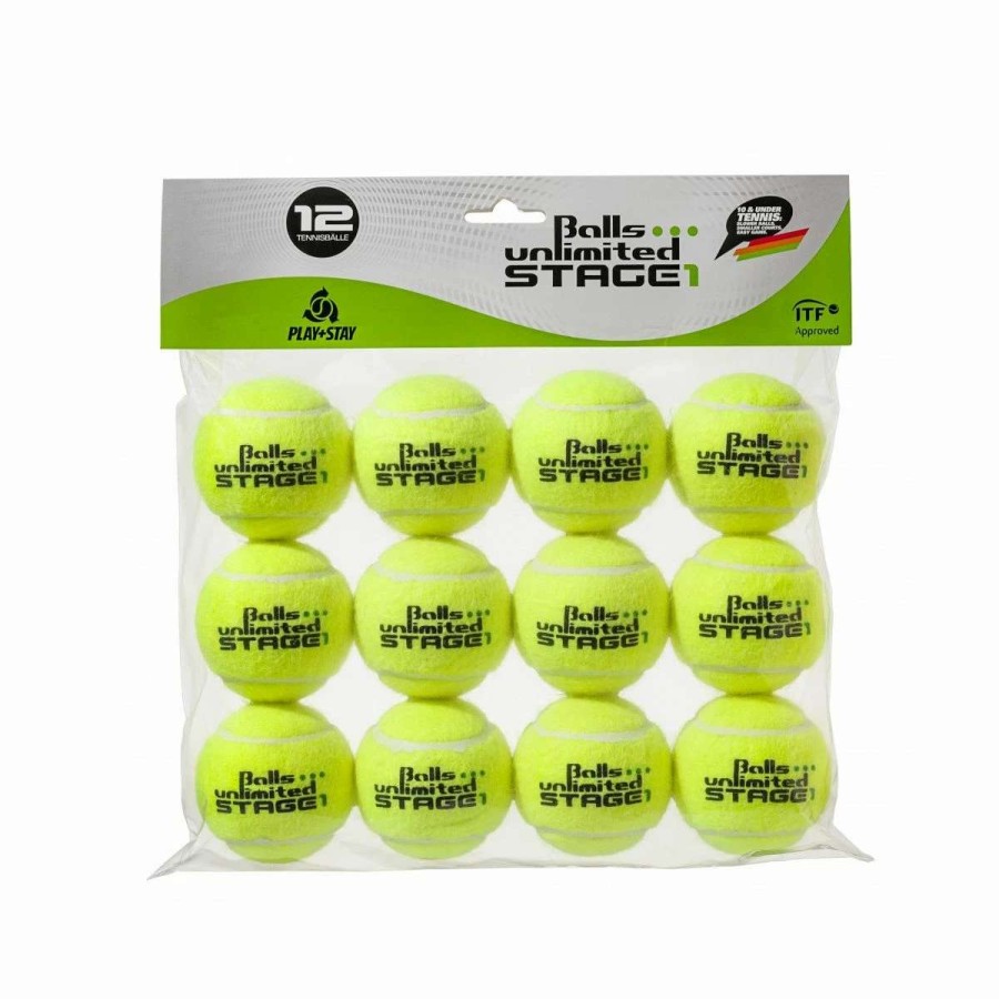 Tennis Balls * | Topspin Unlimited Stage 1 Tournament Junior Tennis Balls X12