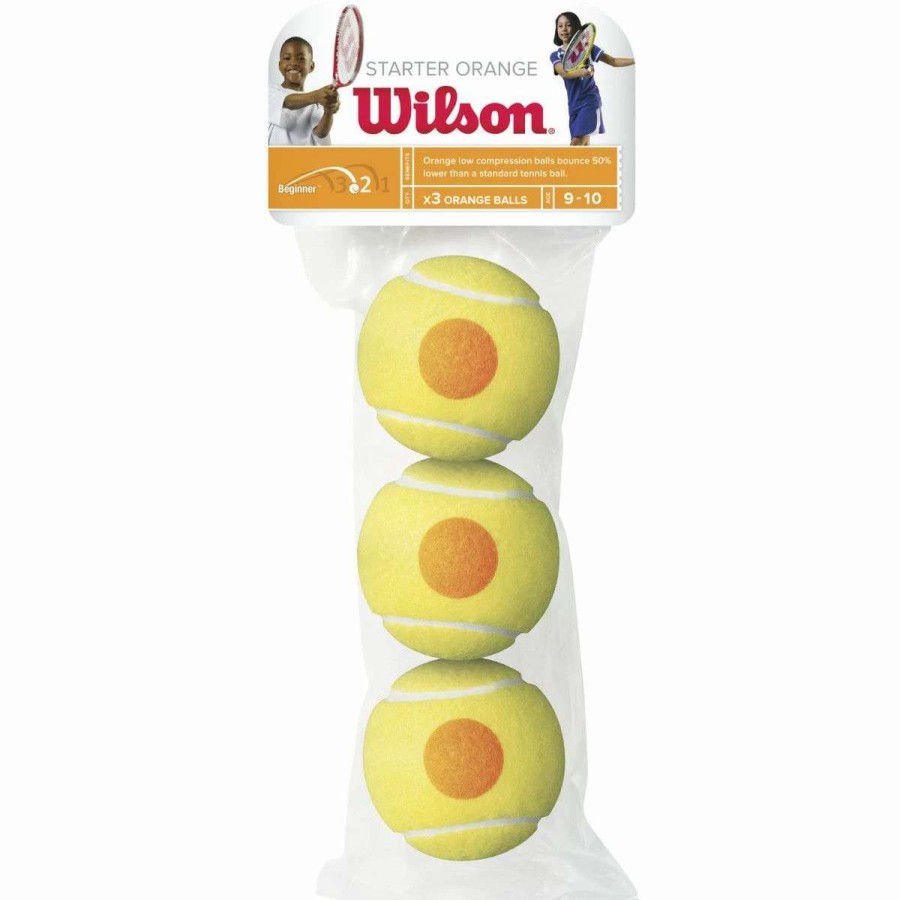 Tennis Balls * | Wilson Starter Game Junior Tennis Balls X 3