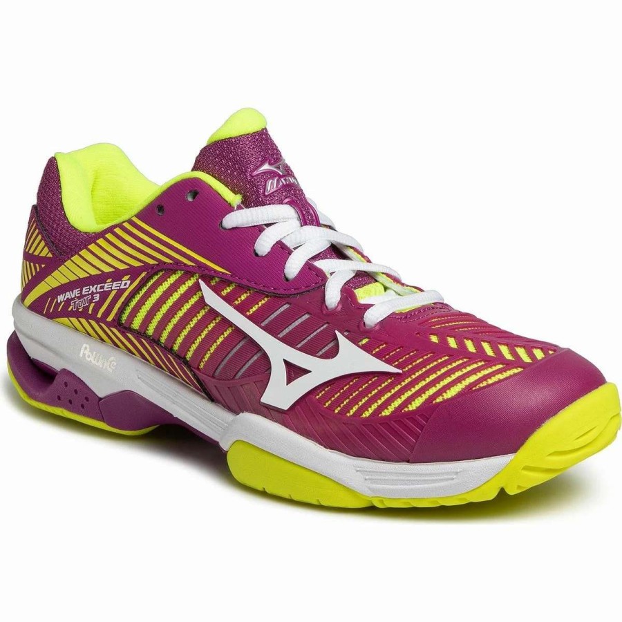 Tennis Shoes * | Mizuno Wave Exceed Tour 3 Ac Women'S Tennis Shoe