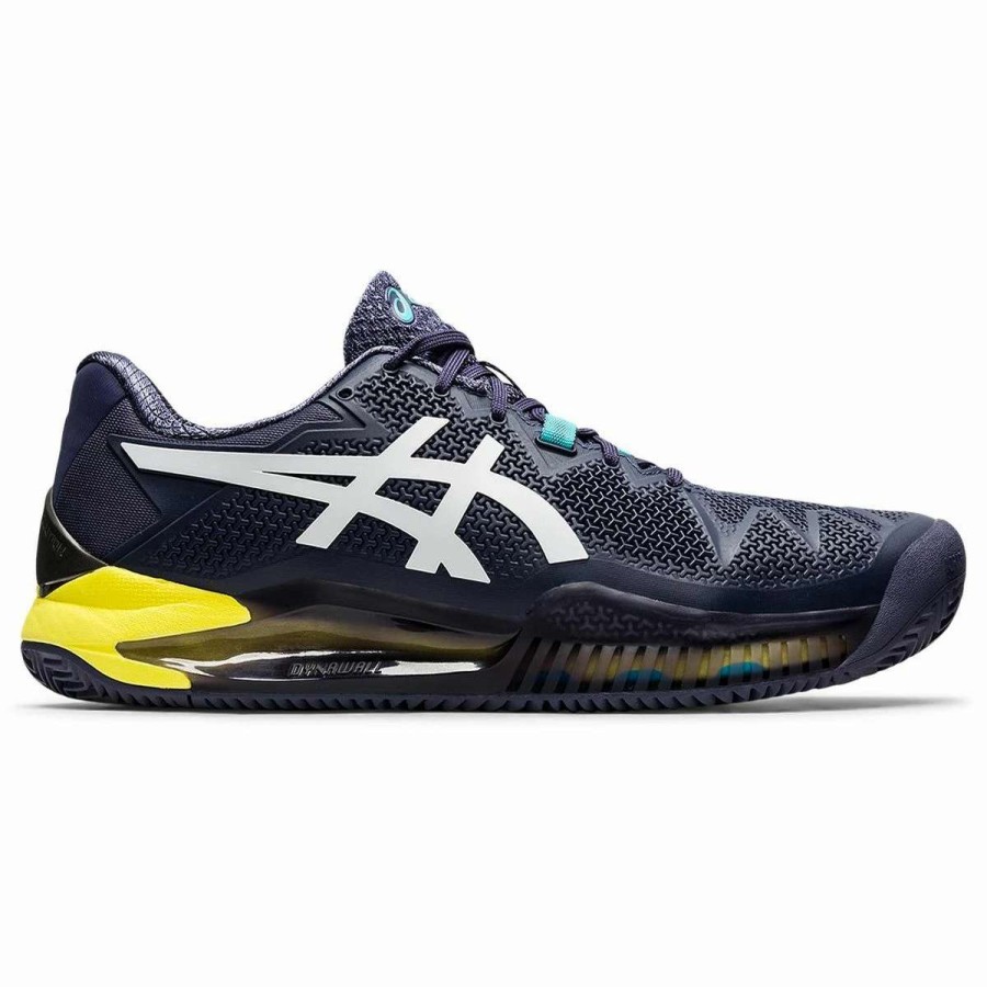 Tennis Shoes * | Asics Gel Resolution 8 Clay Men'S Tennis Shoes