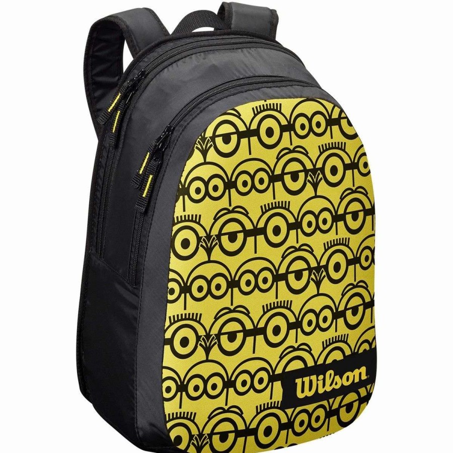 Bags * | Wilson Minions Junior Tennis Backpack