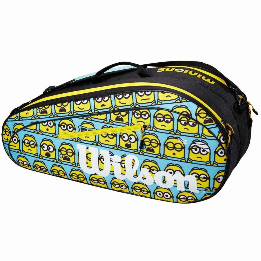 Bags * | Wilson Minions 2.0 Team 6-Pack Tennis Bag