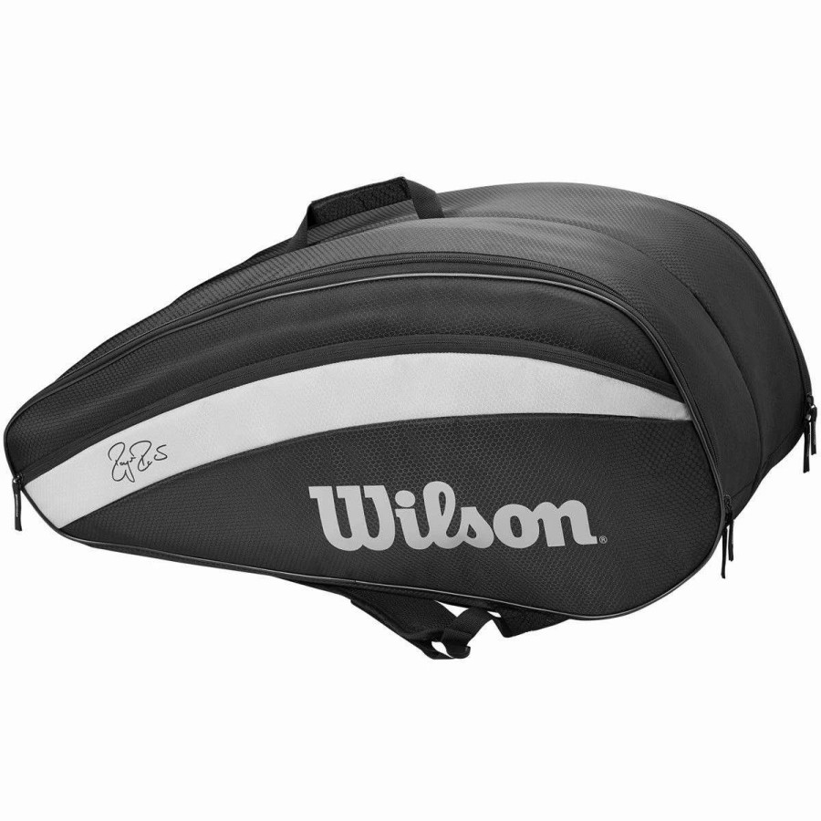 Bags * | Wilson Federer Team 12-Pack Tennis Bag